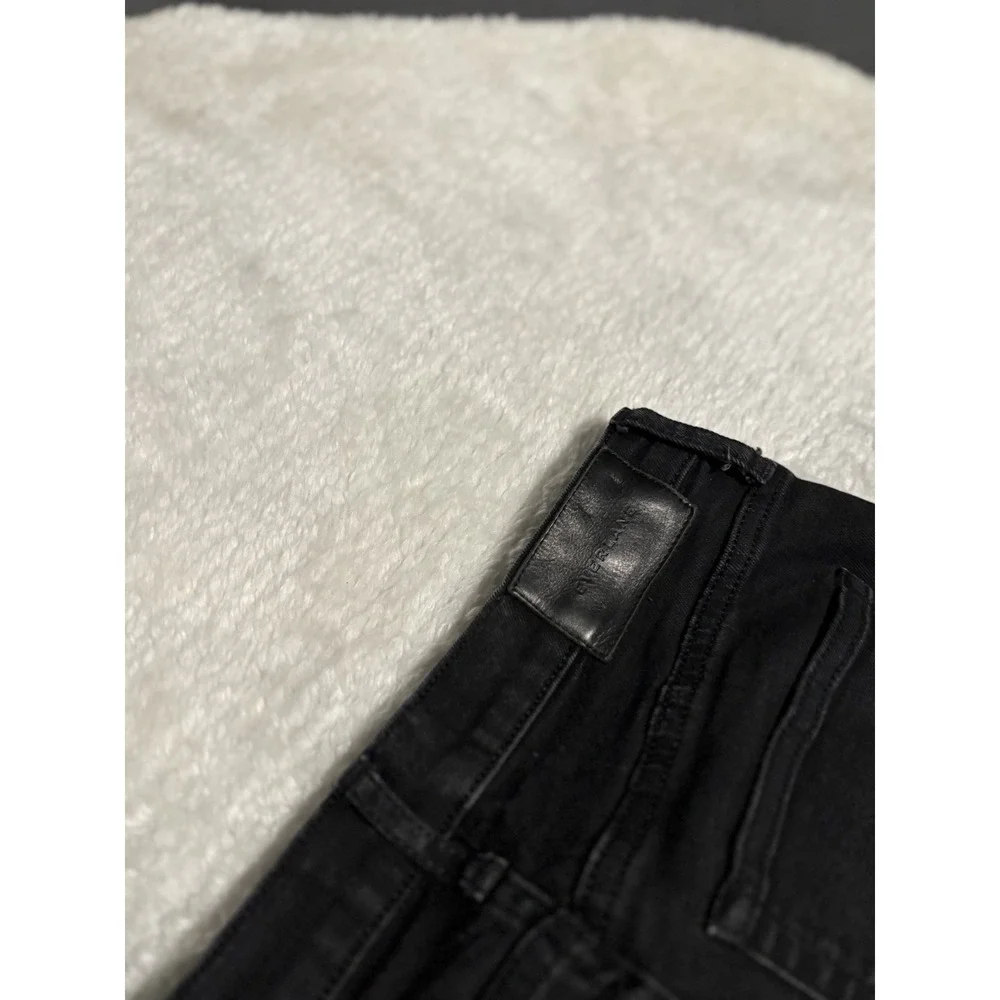 Everlane Women's Black Mid Rise Skinny Jeans Size 27 Regular 27x28 Pants Stretch